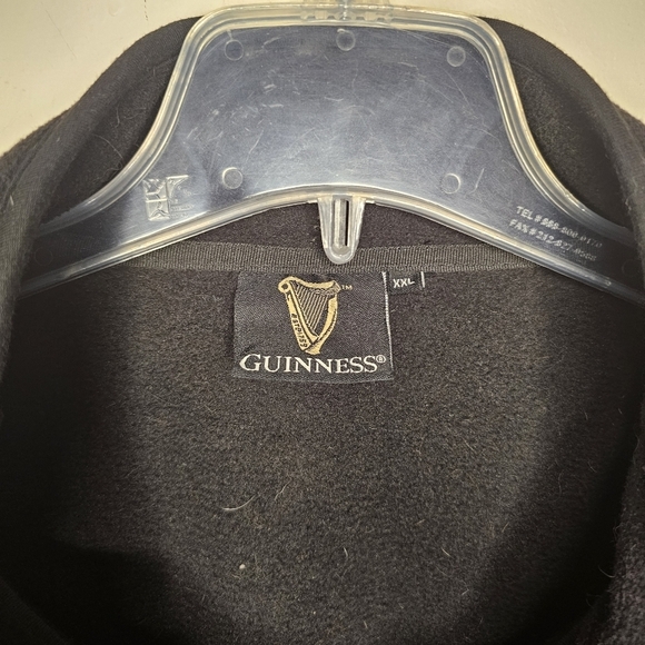 Guinness Full Zip Fleece Size XXL - Picture 6 of 7